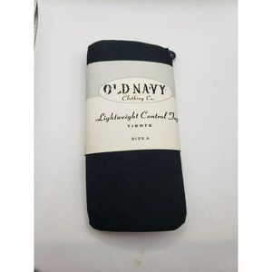 Old Navy‎ Clothing Black Lightweight Control Top Tights Size A